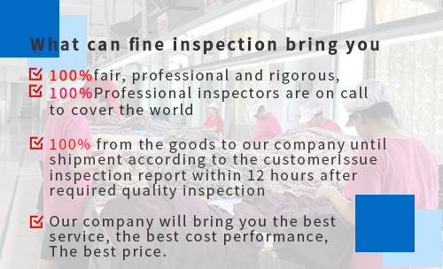 What can fine inspection bring